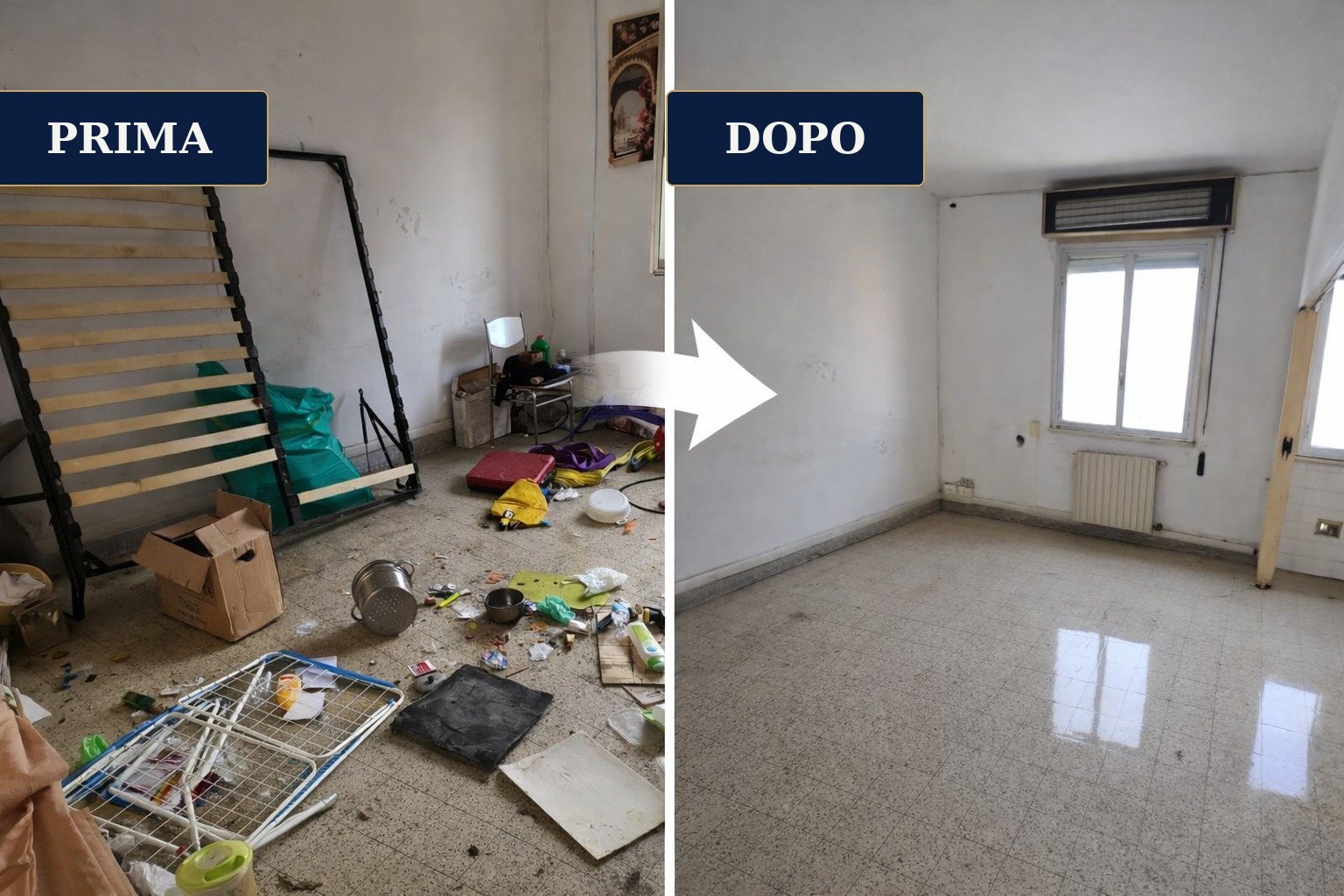 Sgombero completo appartamento