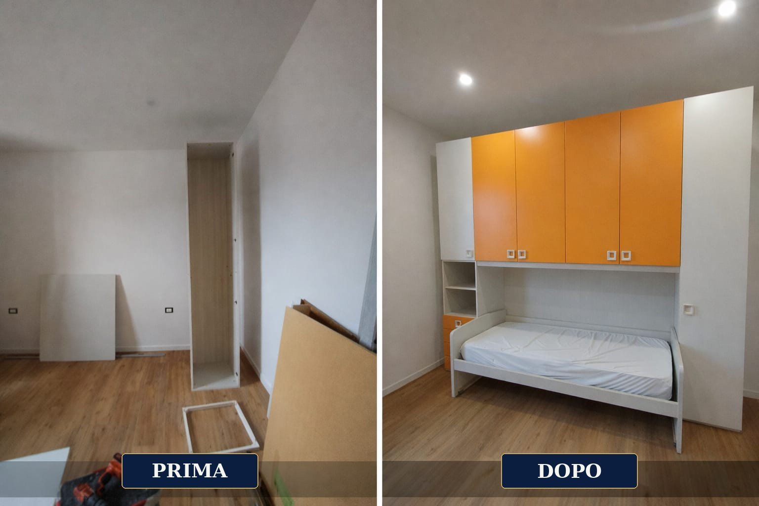 Trasloco e montaggio cameretta